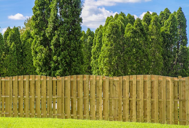 Custom Wooden Privacy Fence