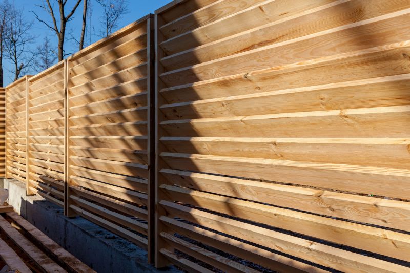 Cedar Fencing Installation detail