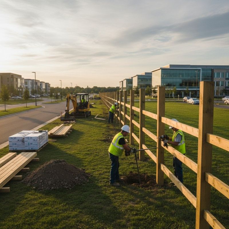 Picket Fence Installation detail